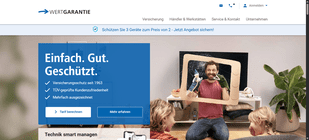 WERTGARANTIE bietet zwar ein mehr oder weniger solides Produkt, kann sich im Test aber nicht durchsetzen