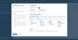Wrike bietet vier gängige Standardansichten für Ihre Projekte