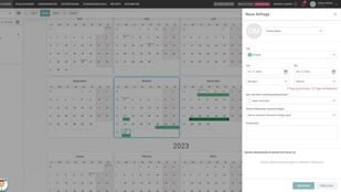 Die Kalenderplanung führt Sie zu einem kurzen und übersichtlichen Formular
