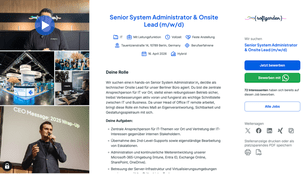Mit softgarden erstellst du ansprechende Stellenanzeigen und Karriereseiten, …