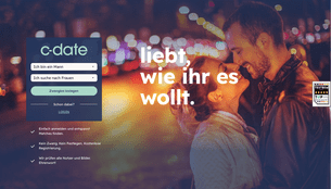 Die Anmeldung kannst du auf der Website im Browser oder in der Dating-App durchführen. Leider gibt es hier nur binäre Geschlechteroptionen.