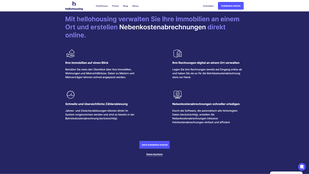 Die Nebenkostenabrechnung ist ein Kernfeature von hellohousing