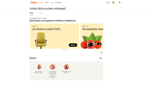 Im übersichtlichen Dashboard siehst du deine nächste Übung und was du wiederholen solltest, aber auch, welche Kapitel du zwar begonnen, aber noch nicht abgeschlossen hast.
