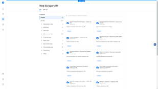 Bright Data bietet dir unterschiedliche Vorlagen, um deinen Scrape zu vereinfachen