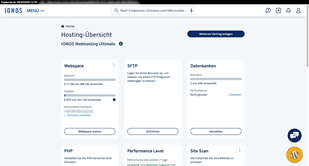 IONOS ist ein deutscher Traditionshoster mit attraktiven Preisen und einer guten bis sehr guten Performance.