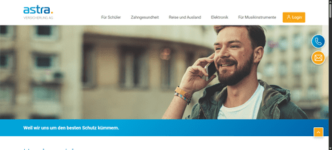 Astra Versicherung Login