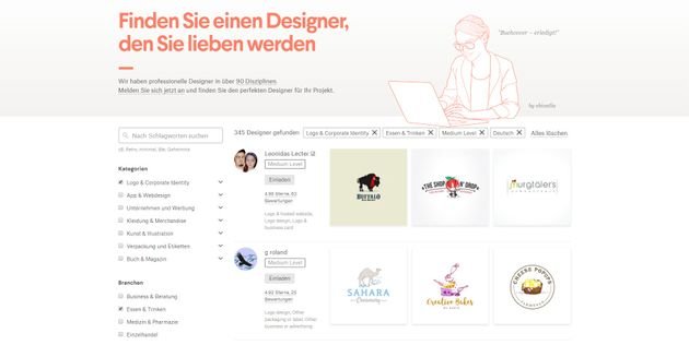 Mit der Designersuche vernetzen Sie sich schnell und einfach mit dem Designer Ihrer Wahl