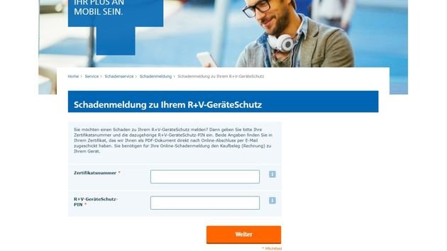 So funktioniert die Schadensmeldung bei R+V