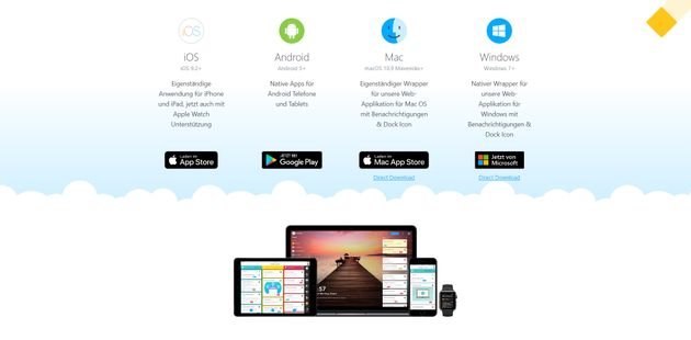 MeisterTask hat Apps und Clients für die wichtigsten Betriebssysteme mit an Bord
