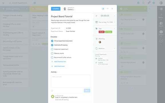 Projektmanagement ist die Planung von Projekten und Aufgaben für Ihr Team