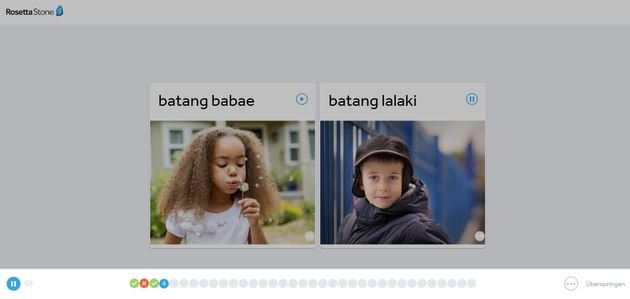 Mit dem Tagalog-Kurs von Rosetta Stone lernen Sie wie ein Muttersprachler, in dem Sie Wörter mit Bildern verknüpfen