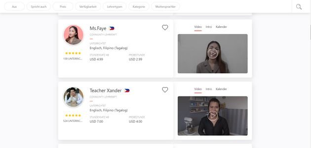 Auf Italki finden Sie professionelle Sprachlehrer und eine Community voller möglicher Tandempartner