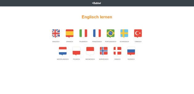 Online Sprachen lernen - Englisch, Spanisch, Französisch und viele viele mehr gibt es zum Beispiel bei Babbel