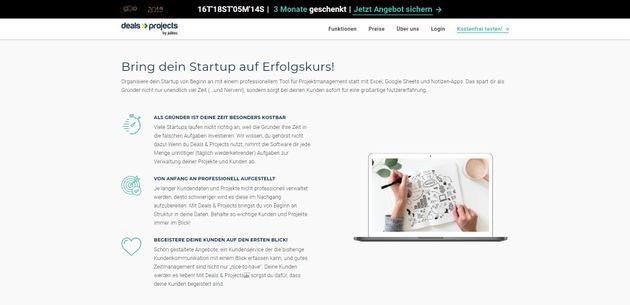 Ein Herz für Startups - Das Startup-Programm von julitec Deals & Projects lockt mit satten Rabatten