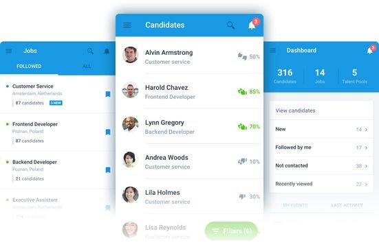 Mit den mobilen Apps schreiben Sie unterwegs Kommentare und erhalten Neuigkeiten als Push-Notification