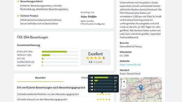 Zeigen Sie Ihren Kandidaten durch die Kununu-Schnittstelle, dass ihr Feedback Ihnen wichtig ist