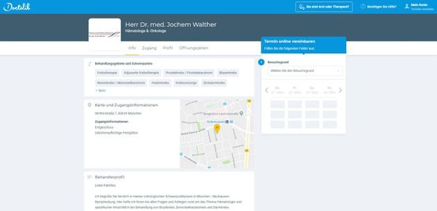 Im Docotlib-Netzwerk werden Sie von Ihren Patienten gefunden, die direkt einen Termin machen können