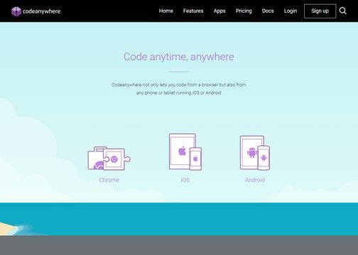 Mit Cloud IDE coden Sie überall.