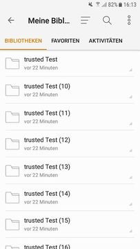 Auch von mobilen Geräten haben Sie jederzeit Zugriff auf Ihre luckycloud