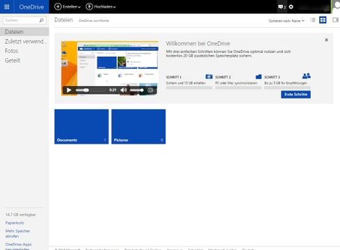 Microsoft Willkommen