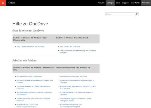 Microsoft Hilfe