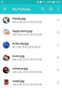 Durch den automatischen Upload der pCloud App landen Bilder von Ihrem Handy direkt in der Cloud
