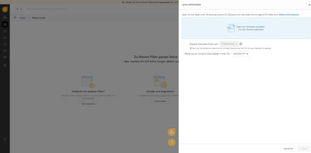 Importieren Sie Ihre vorhandenen Kontaktlisten ganz einfach im CSV-Format