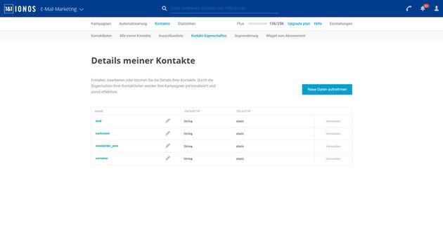 Organisieren Sie Ihre Kundendaten und Geschäftskontakte