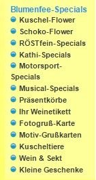 Die Specials von Blumenfee