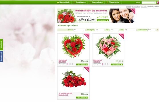 Der Valentinstag bei Bluvesa