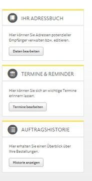 Der Mein Fleurop-Bereich