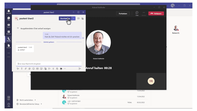 Kombiniere yuu Phone mit Microsoft Teams und schaffe damit eine umfassende Kommunikationslösung