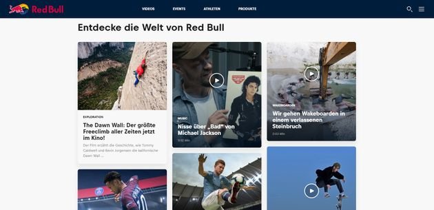 Sport-Events statt Dosen verkaufen - die Content-Marketing-Strategie von Red Bull
