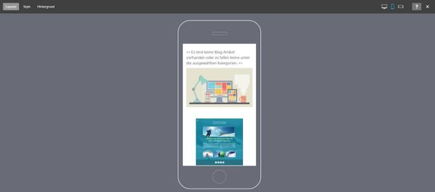 Alle JimdoShop-Seiten sind automatisch für Smartphones und Tablets optimiert
