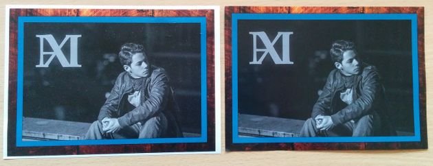 Aufpassen bei der genauen Dateigröße, sonst gibt es einen 2mm Rand!