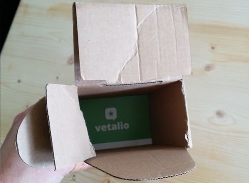 Verpackung Visitenkarten