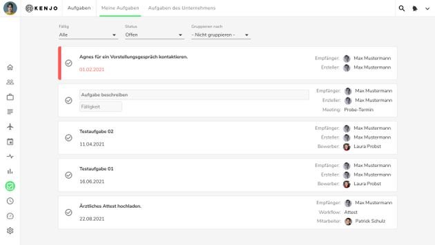 Mit der Onboarding- und Offboarding-Checkliste werden keine wichtigen Tasks vergessen