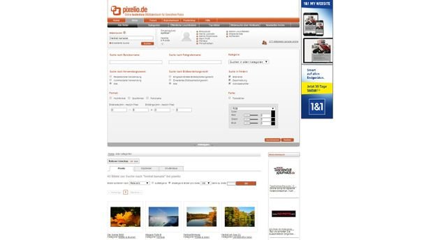 Mit diversen Filtern zum gewünschten Bild