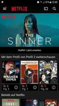 Die mobile App für Android-, iOS- und Windows-Geräte folgt im Look and Feel der Weboberfläche
