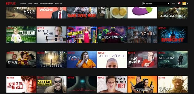 Preisgekrönte und originelle Serien - Netflix besticht mit den Netflix Originals