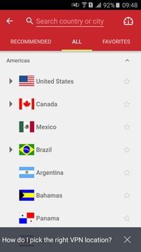 ExpressVPN bietet Ihnen viele verschiedene Serverstandorte an