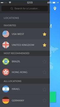 Die SaferVPN-App ist übersichtlich und lässt sich einfach bedienen