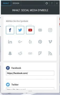 Die Einbindung sozialer Netzwerke durch Verlinkung