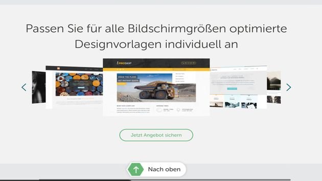 In diesem Look könnten Sie Ihre Website gestalten
