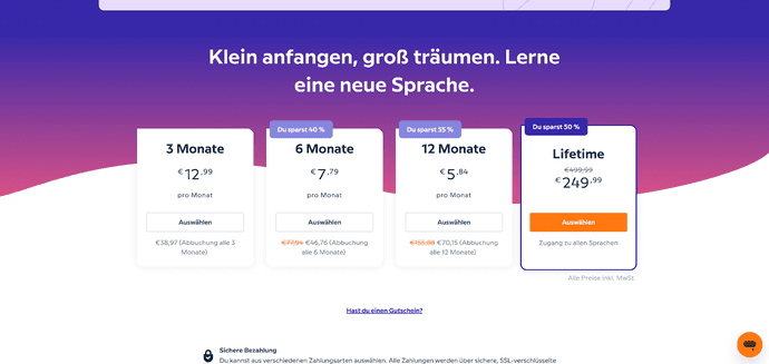 Babbel Kosten 2023 » Aktuelle Preise & Tarife | trusted.de