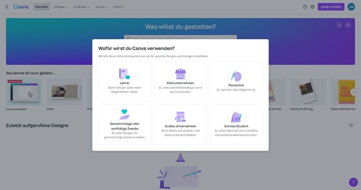 Geben Sie die Art Ihres Unternehmens an