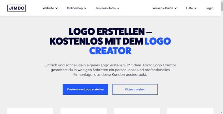 Im Fall von Jimdo ist das Logo Paket tatsächlich kostenlos, nicht nur die Editor-Nutzung