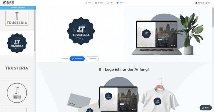 Social Media arbeitet oft mit verkleinerten Profilbildern. Daher sollten Ihre Logos in dieser Form gut erkennbar sein