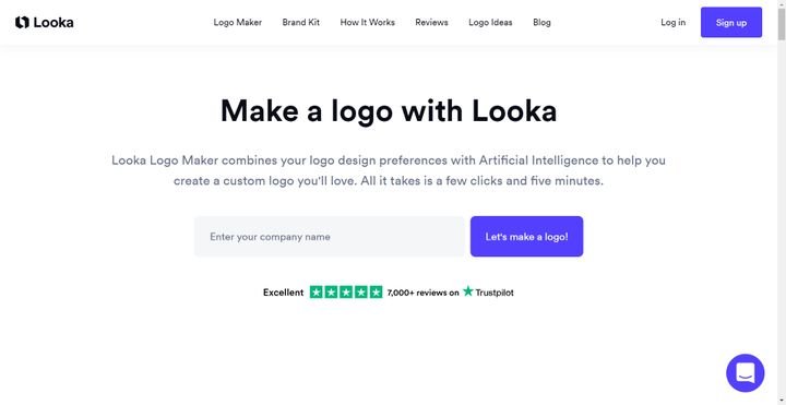 Beginnen Sie den Design-Prozess mit Ihrem Unternehmensnamen