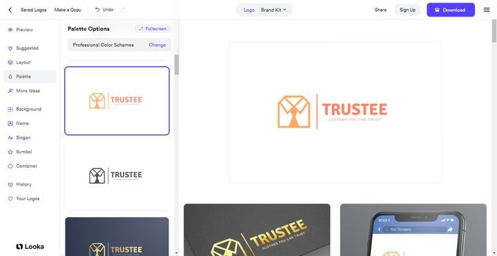 Werten Sie den Look Ihres Logos mit einem professionellen Farbkonzept auf